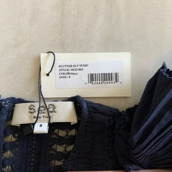 SEA NY Thora Thread Pull Tunic Dress - Picture 5 of 5